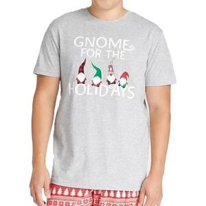 Wondershop Gnome For The Holidays‎ Christmas T-Shirt  Gray Size XXL